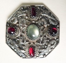 Grande Broche ancienne dragon