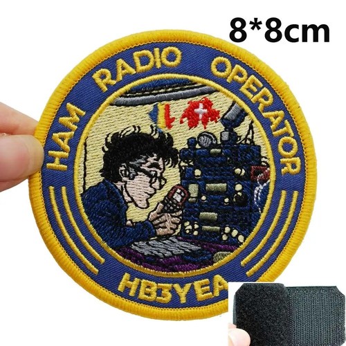Patch radio amateur hb3yea - patch, 8cm