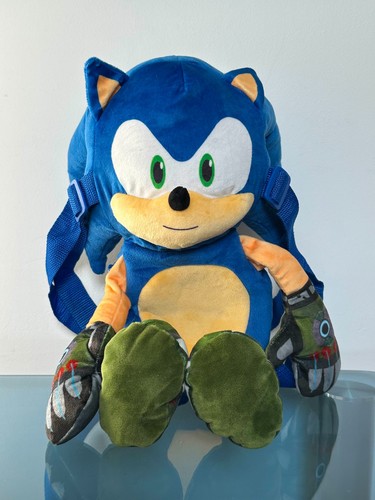 Sac dos peluche sonic prime - sac,