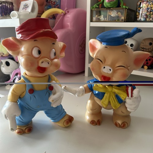 Lot pouets cochons walt - 2,