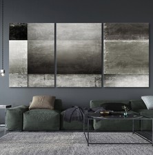 GRAND PATH Toile D'Art Gris