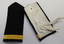 Épaulettes En Cuir Doré De