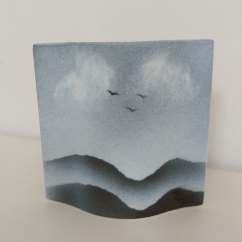 Vase porcelaine virebent - vase, en