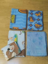 2 Parures Disney Vintage Le livre de la jungle CTI Le roi Lion Housse de couette