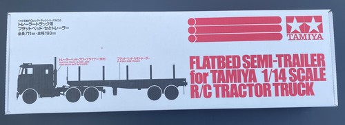 Tamiya flatbed semi trailer - tamiya,