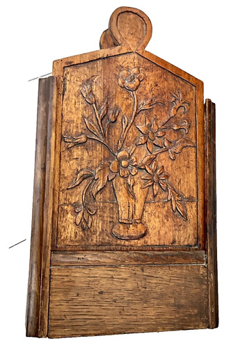 Boîte farine sculpté - farine,
