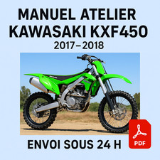Manuel Atelier Kawasaki KXF450