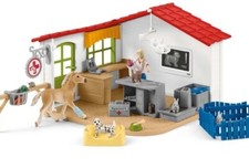 SCHLEICH - Accessoires et figurines de l'univers des animaux sauvages - Clini...