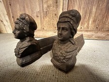 Paire de Chenets Ancien Fer