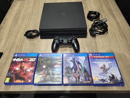 Console ps4 pro - 4, jeux