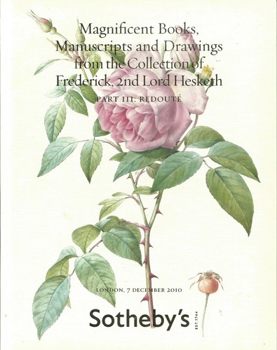 Sotheby redoute les roses - redoute,