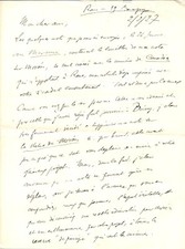 4 LETTRES AUTOGRAPHES DE JEAN