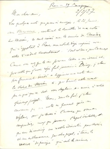 Lettres autographes jean - lettres, de