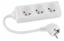 Rallonge électrique 1 prise 16A longueur 5 mètres