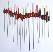 Lot de 25 flotteurs pour la peche au coup