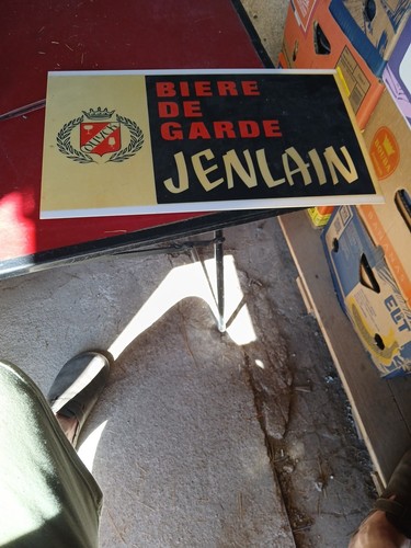 Plaque biere jeanlain - biere,