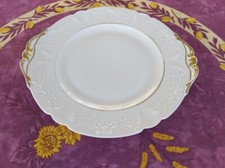 Plat Tarte Porcelaine Limoges