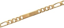 Gourmette en Plaqué Or 18