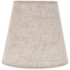 Abat-Jour en Tissu Lin Beige