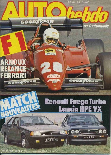 Auto hebdo 384 09 - hebdo, 01/09/1983