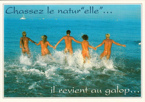 Carte postale 10x15cm femme - carte,