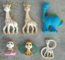 lot  jouet sophie la girafe et autre