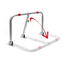 Barrière Parking rabattable