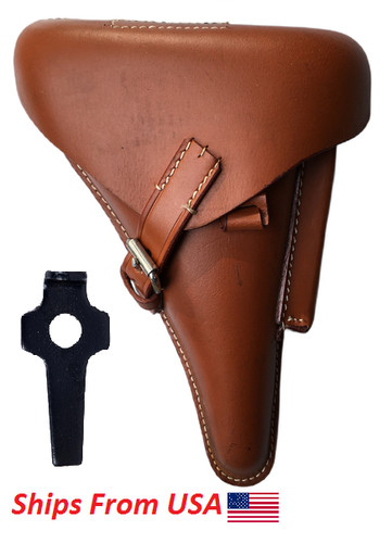 Holster cuir luger - holster, en