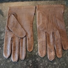 Gants vintages homme en cuir