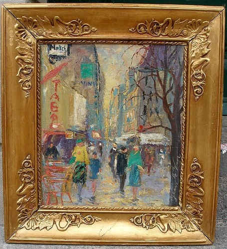 Tableau peinture huile sur - tableau,