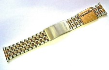 Bracelet acier inox bicolor racing 22 mm montre watch band strap Expandro REF020