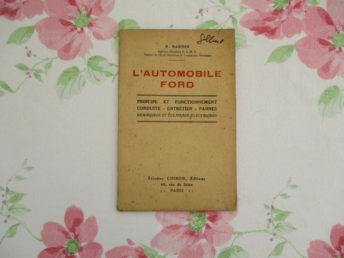 Bardin automobile ford - "l'automobile,