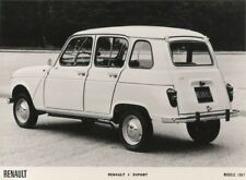 Photo / photograph presse Renault 4 Export 1967