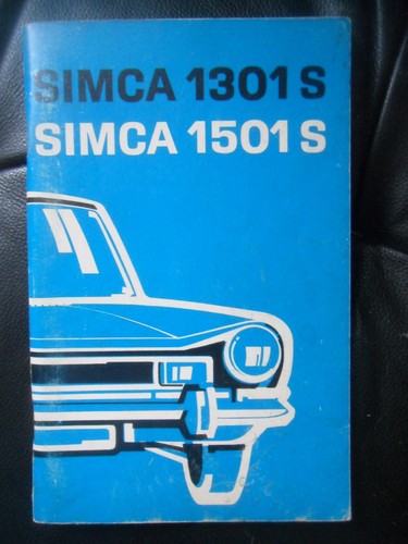 Simca 1301s 1501s catalogue - simca, 1301s-1501s