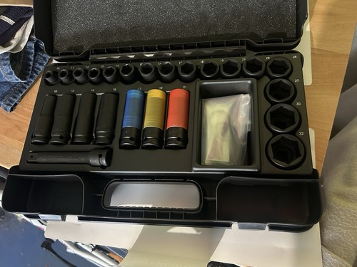 Coffret douilles impact - coffret,