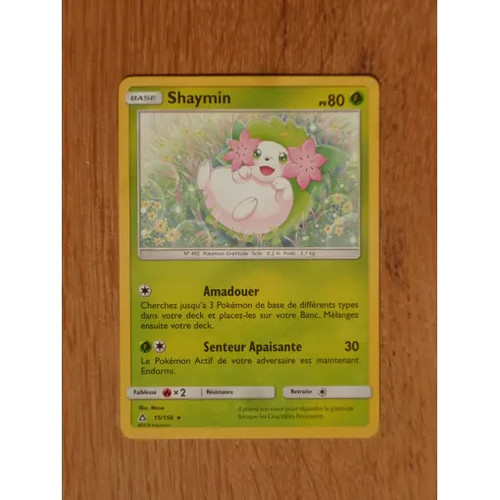 Carte pokemon shaymin - holo, 80