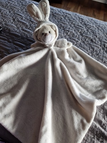 Doudou peluche couverture ours - couverture,