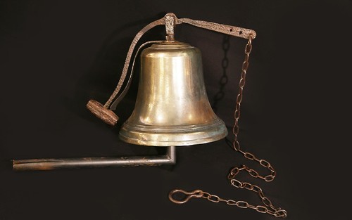 Cloche bronze xixe 19th - bronze,