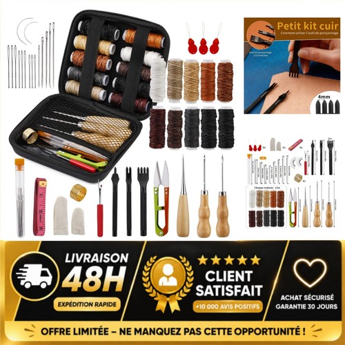 Kit couture cuir pièces - kit,