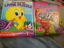 lot de 2 livres  avec 6