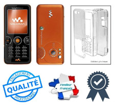 Coque Cristal Transparente Protection Rigide Pour Sony Ericsson W610 / W610i