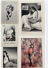 5 CARTES POSTALES FEMME - SEXY