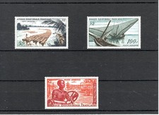 TIMBRE AEF FRANCE COLONIE 1955