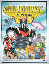 GOLDORAK Grendizer affiche cinema toei animation Ufo ( approx 40x53cm) µ