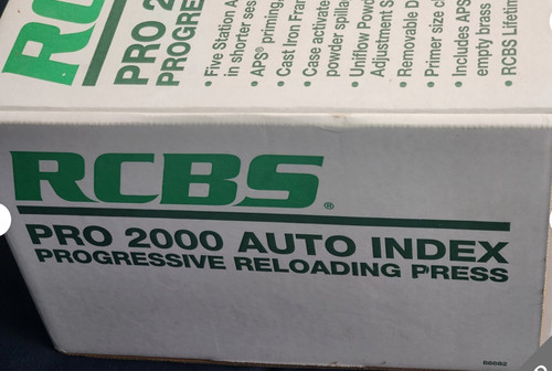 Rcbs pro 2000 auto indexing - 2000,
