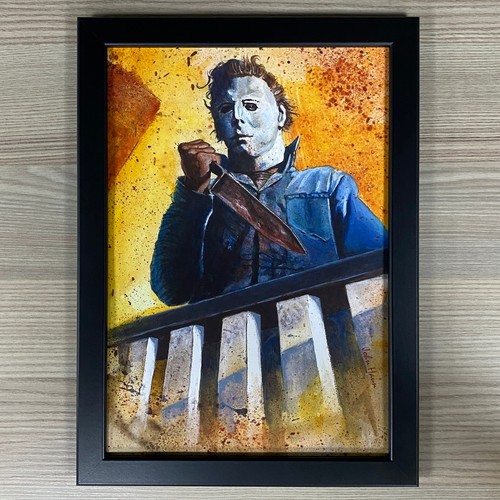 Art encadré michael myers - encadré,