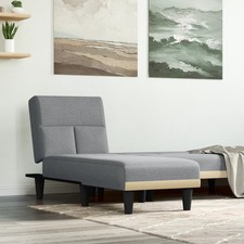 Chaise Longue Light Gray