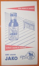 Buvard Jako Boot Polish crème cirage cuirs meuble cire entretien bois