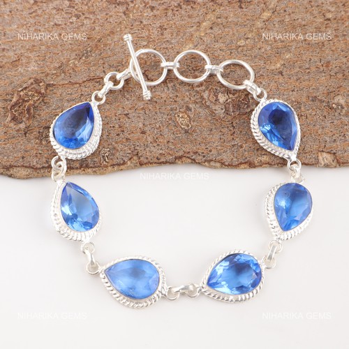Bracelet art déco argent - bracelet, en
