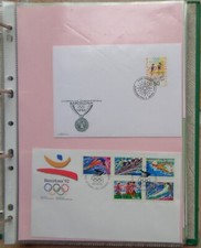 Collection d'enveloppes, cartes, entiers postaux thème sports + divers